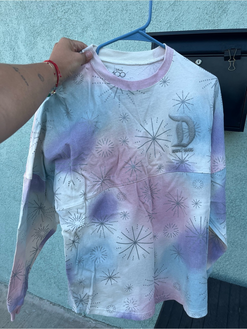 Disney Pastel 100th Starburst Long-Sleeve Spirit Jersey